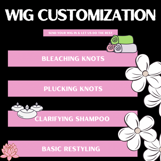 Wig Customization ( New Wigs Only )