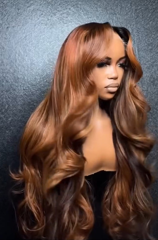 Bombshell closure wig