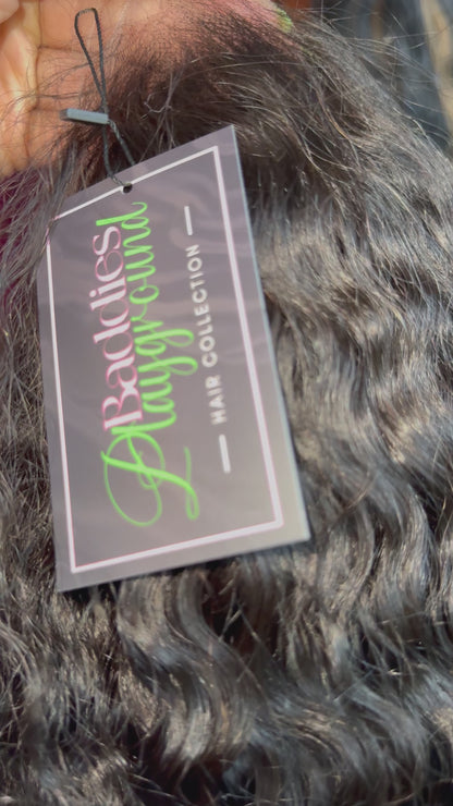 Water wave 13 x 4 HD lace frontal unit