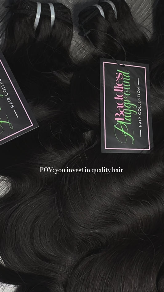 Premium double drawn bundles